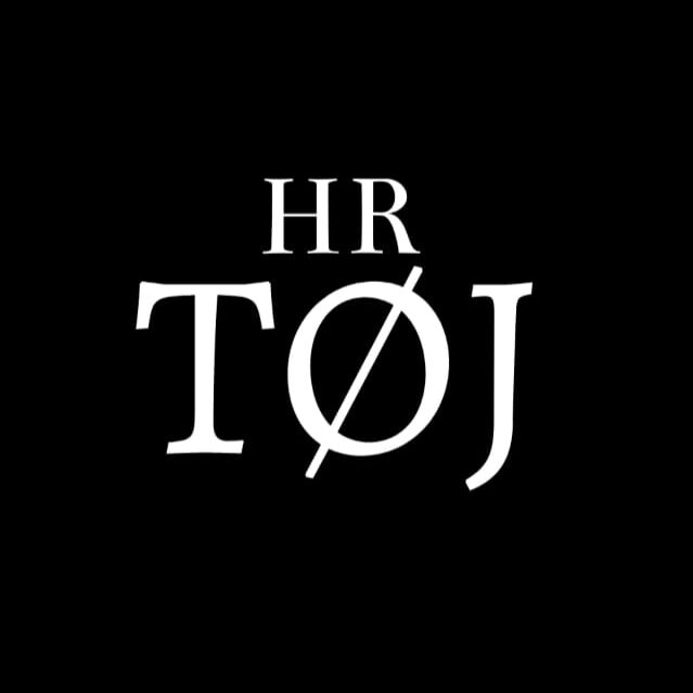 Logo til HR TØJ - herretøjsbutik i Dianalund Centret